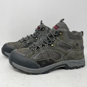 Coleman Siberian Hiking Boots Youth Size 5 Grey High Top
